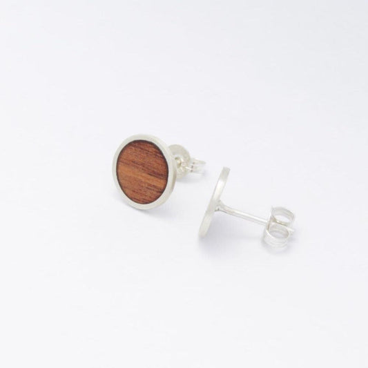 Lucy Circle Inlay Studs - Kay Gray Jewellery 