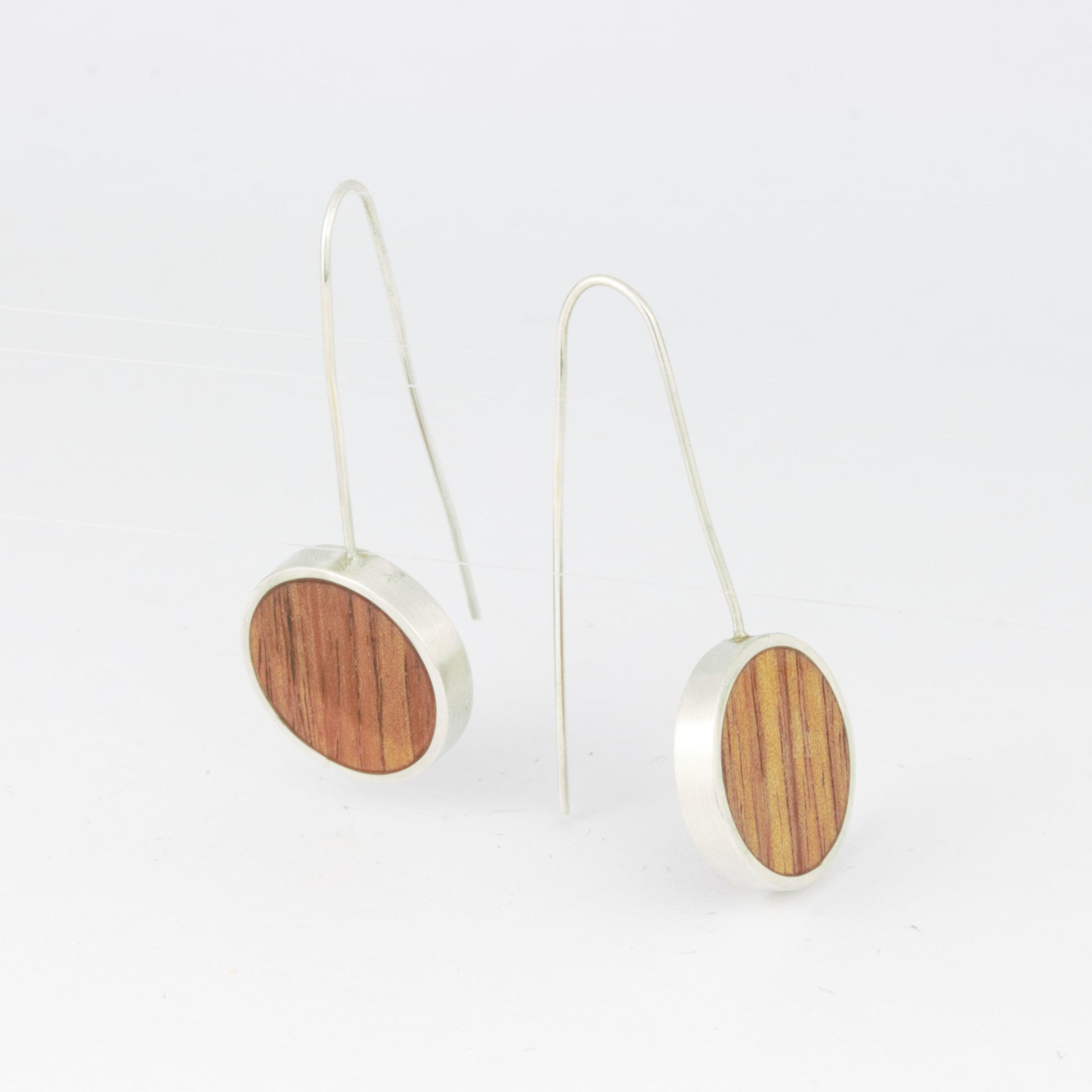 Sally Silver Threader Drop Earrings - Kay Gray Jewellery 